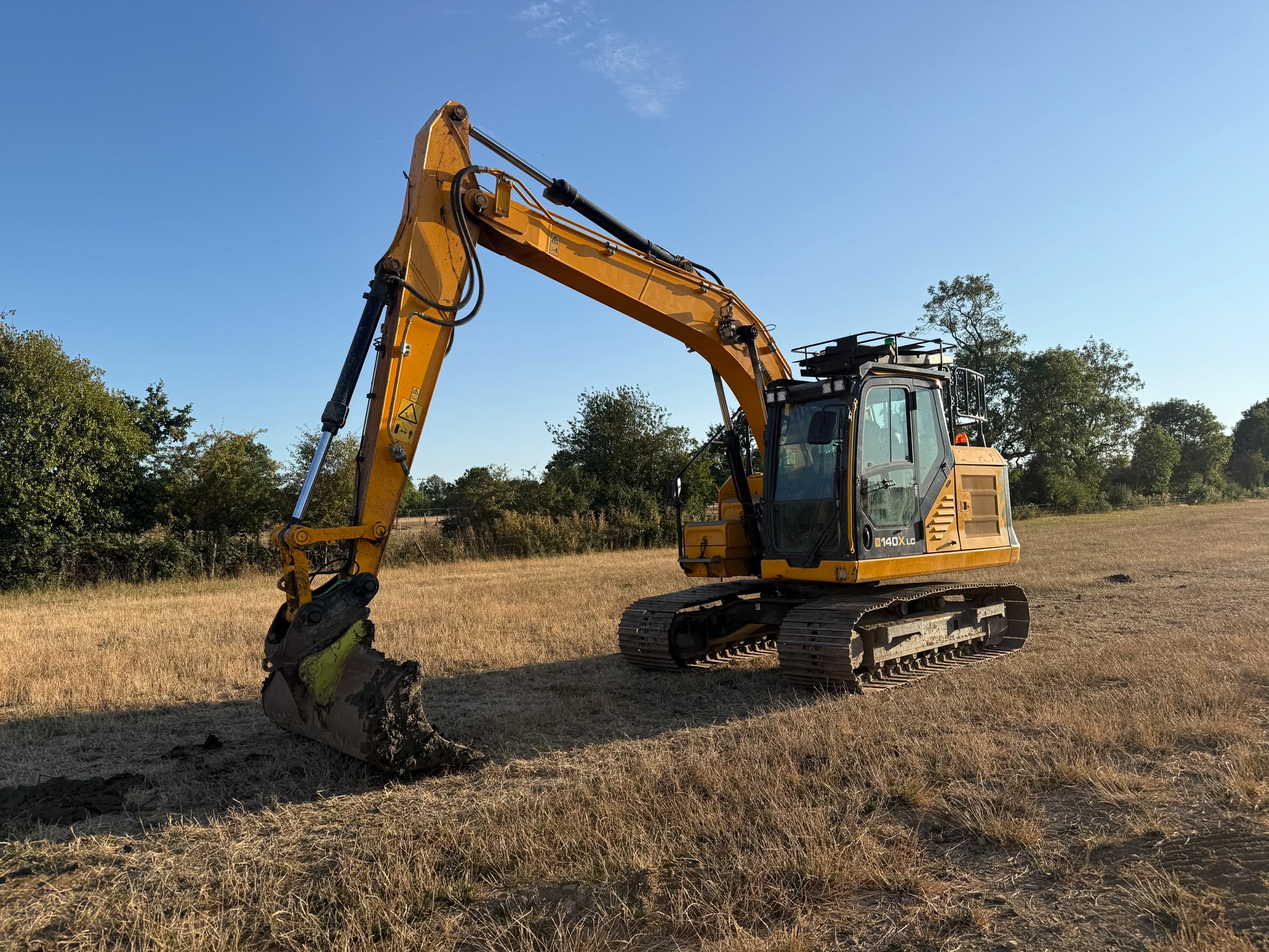 2021 JCB 140X LC EXCAVATOR