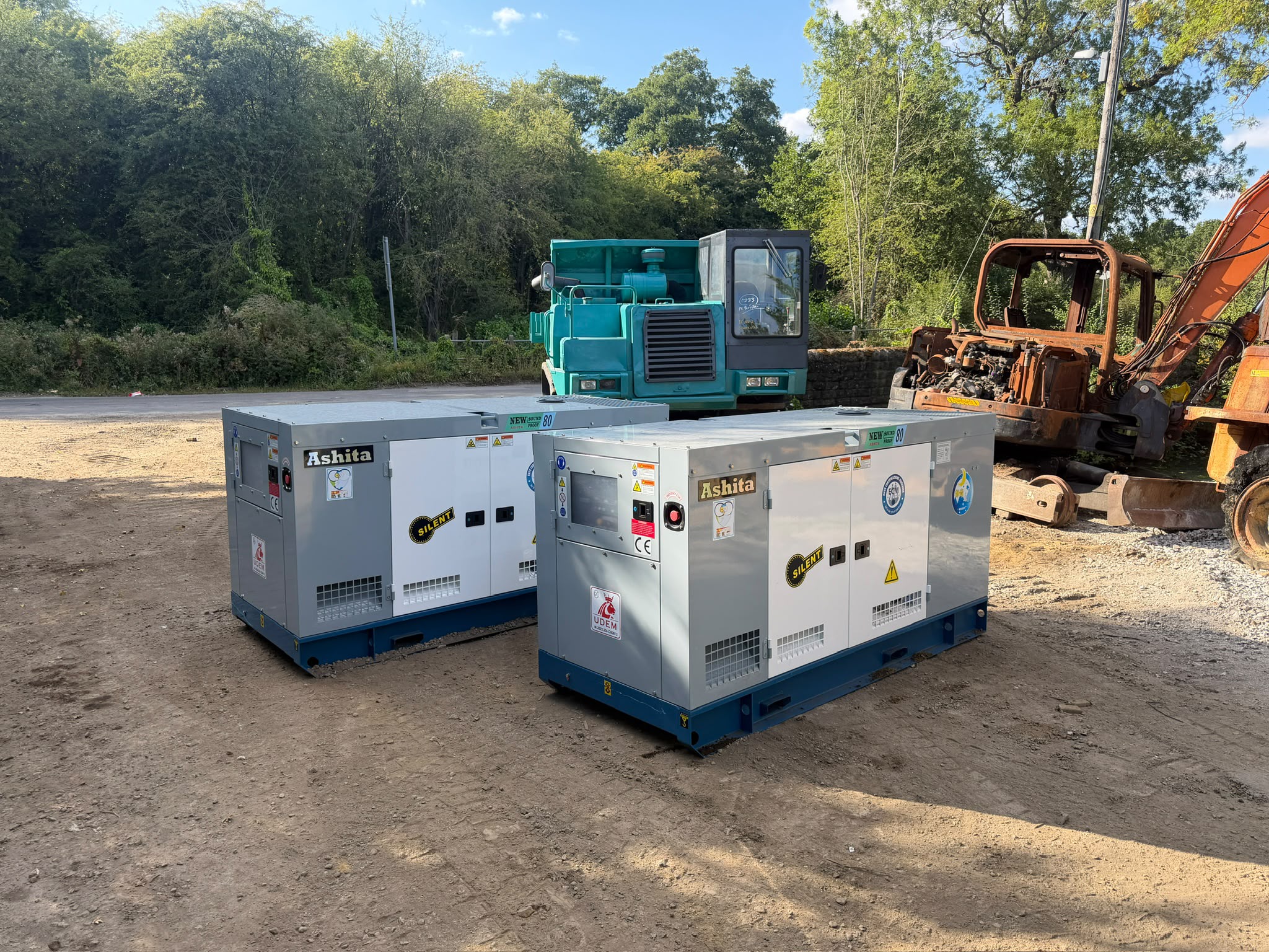 NEW/UNUSED 2026 ASHITA AG3-80 80KVA DIESEL SOUND PROOF GENERATOR
