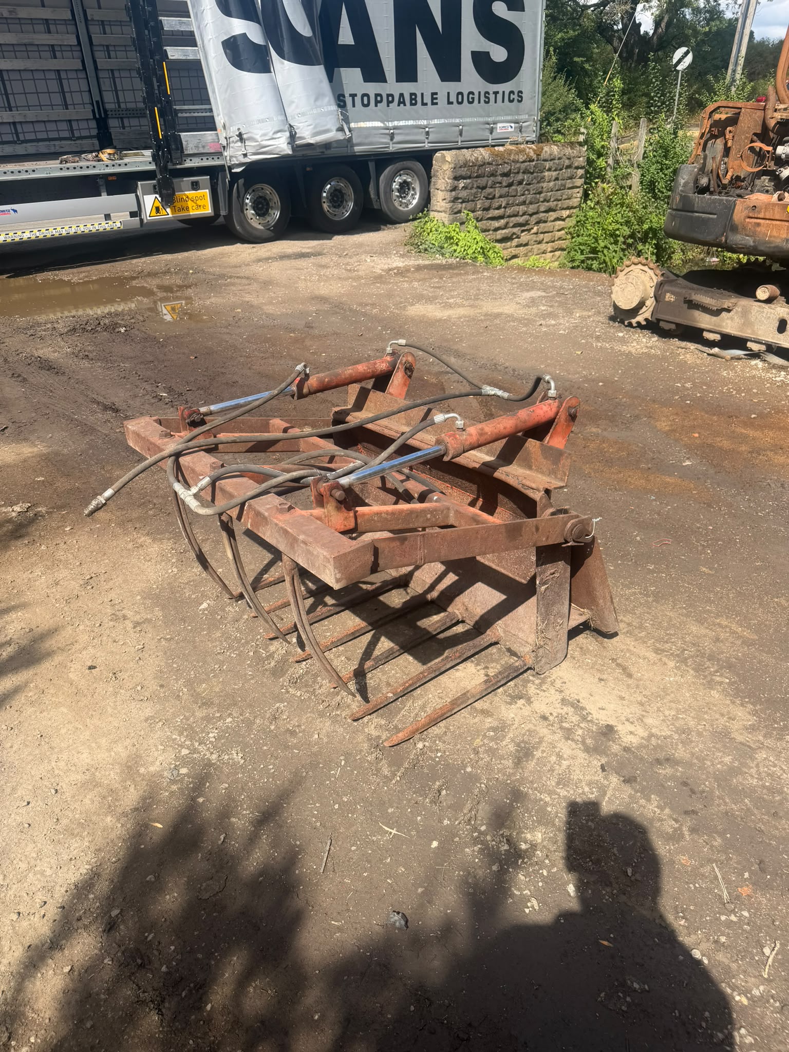 BOBCAT 4FT SKIDSTEER MUCK GRAB