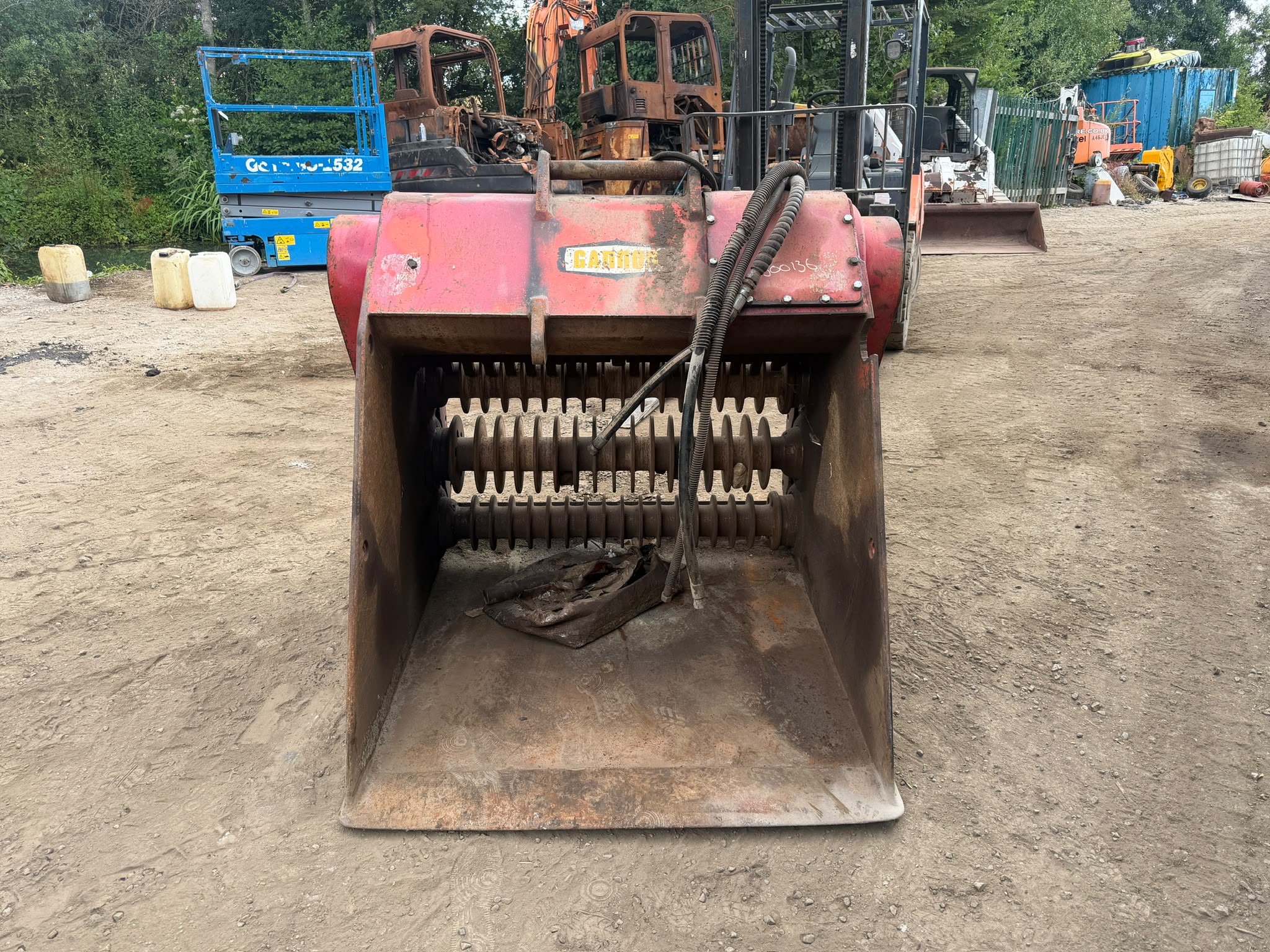 GANNON HYDRAULIC EXCAVATOR SCREENING BUCKET excavator for sale in Pilsley, Chesterfield — photo 3