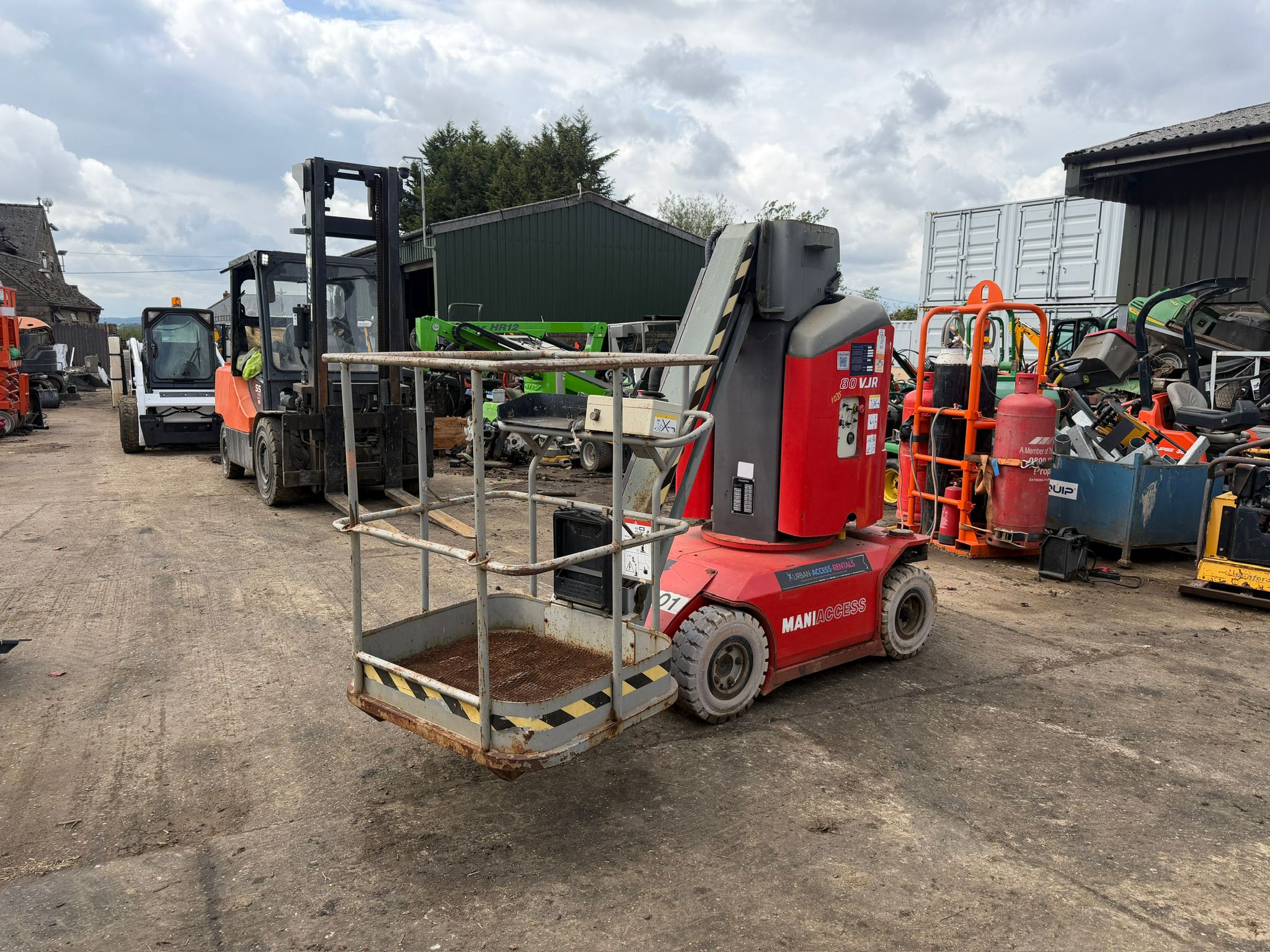 Manitou telehandler for sale in Pilsley, Chesterfield — photo 10
