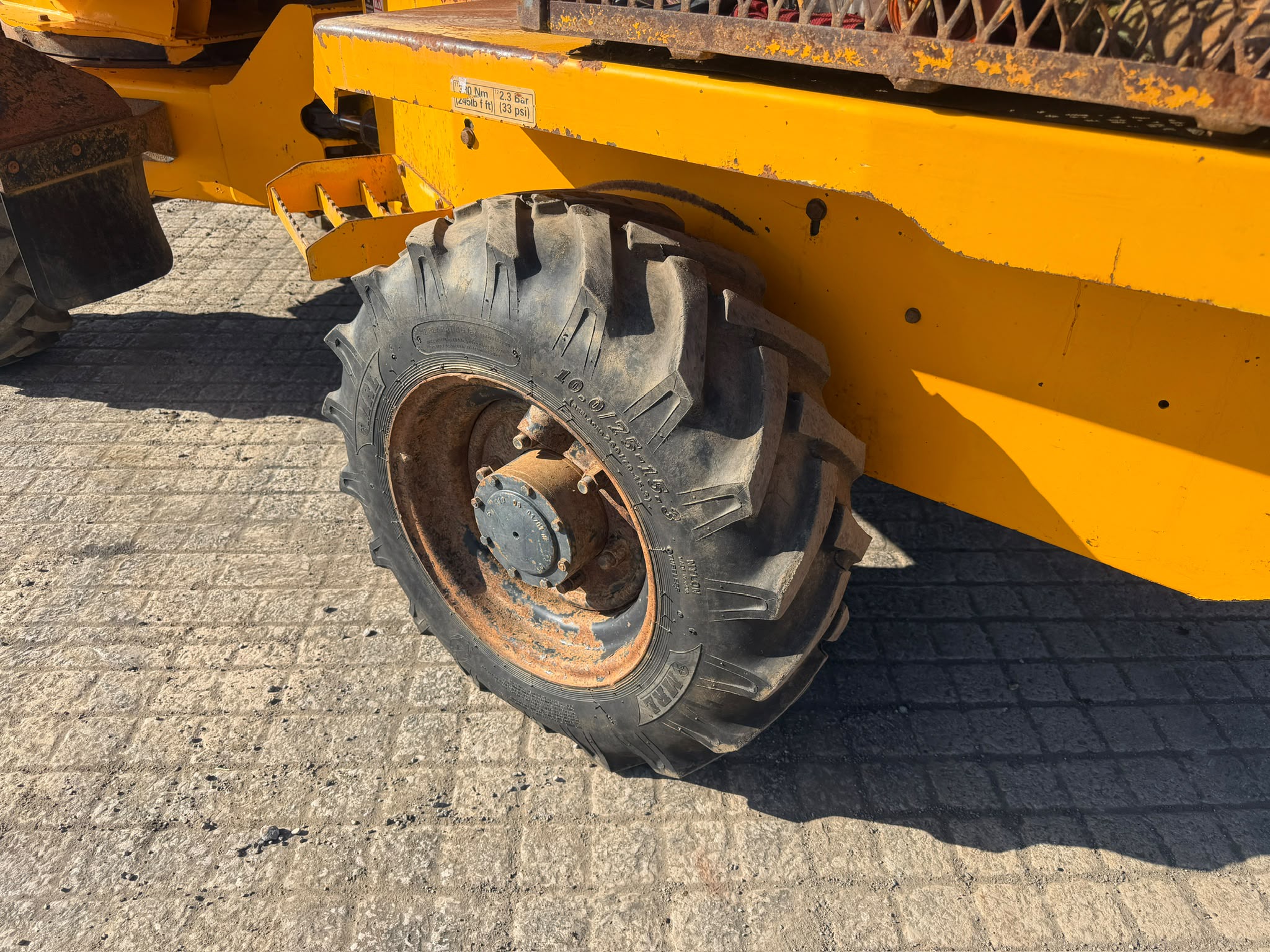 2008 Thwaites dumper for sale in Pilsley, Chesterfield — photo 12