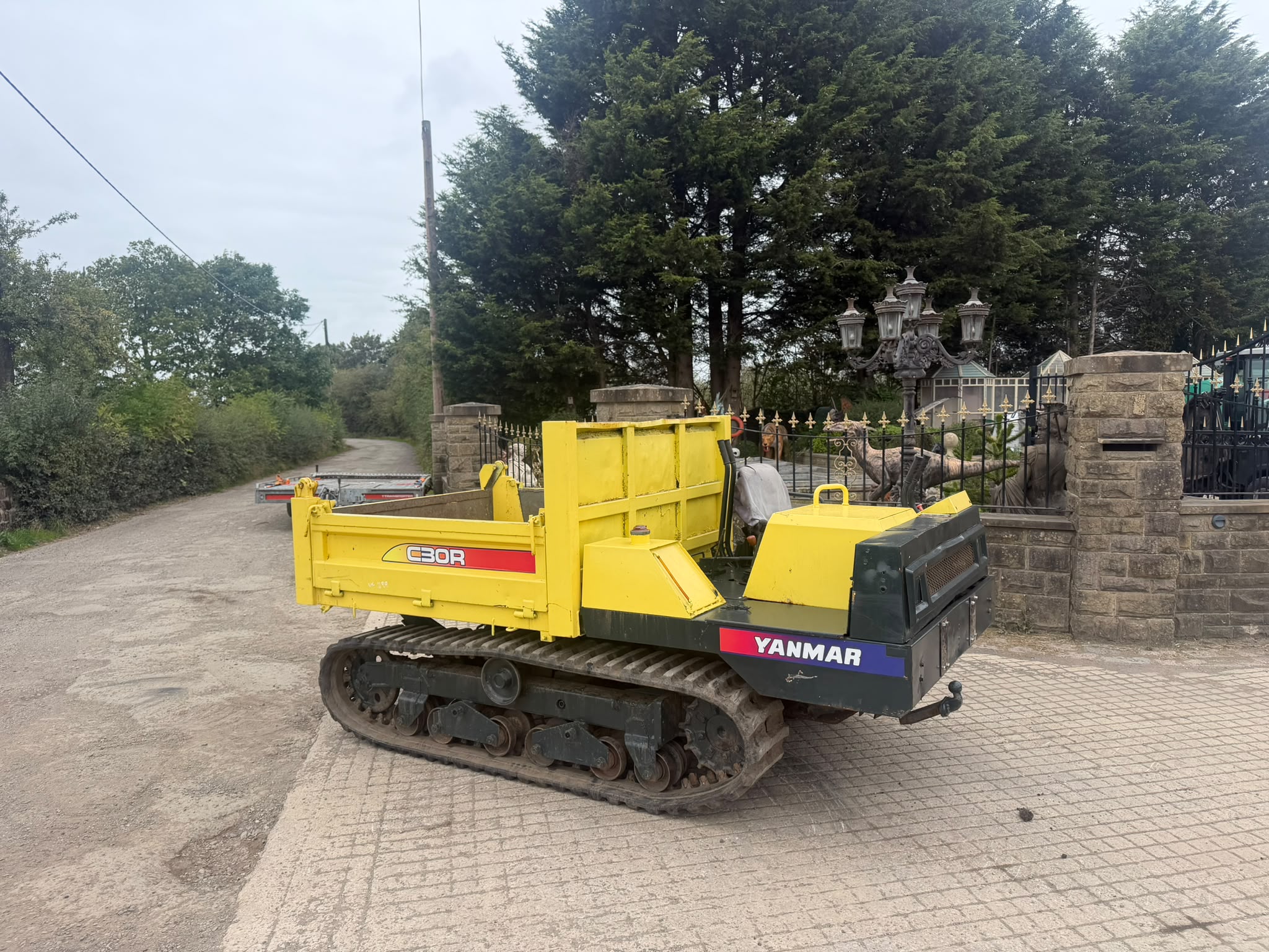 YANMAR C30R 3 TON DIESEL TRACKED DUMPER for sale in Pilsley, Chesterfield
