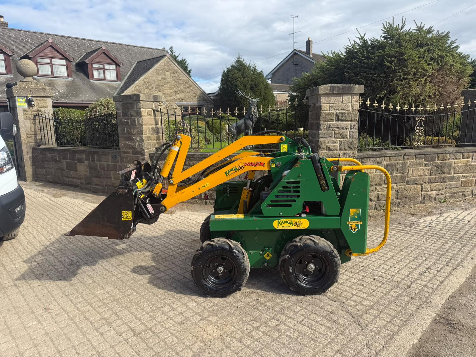 2017 2017 KANGA DA-625 4WD COMPACT WHEELED SKIDSTEER LOADER for sale in Pilsley, Chesterfield
