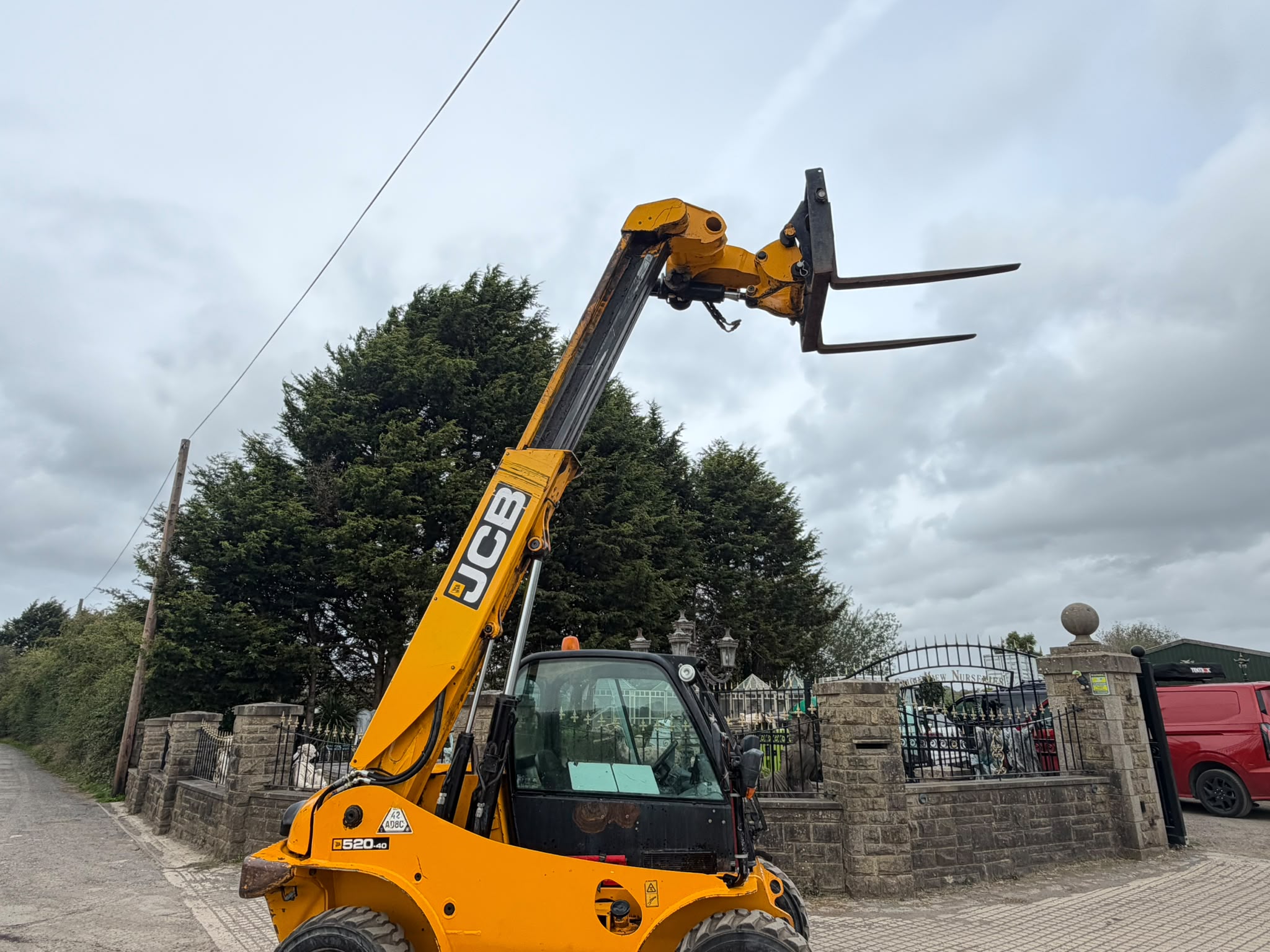2012 JCB telehandler for sale in Pilsley, Chesterfield — photo 2