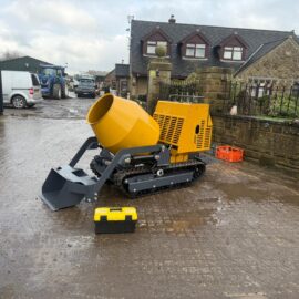 NEW/UNUSED CAPTOK CK-JBC400D DIESEL COMPACT TRACKED SELF LOADING CONCRETE CEMENT MIXER