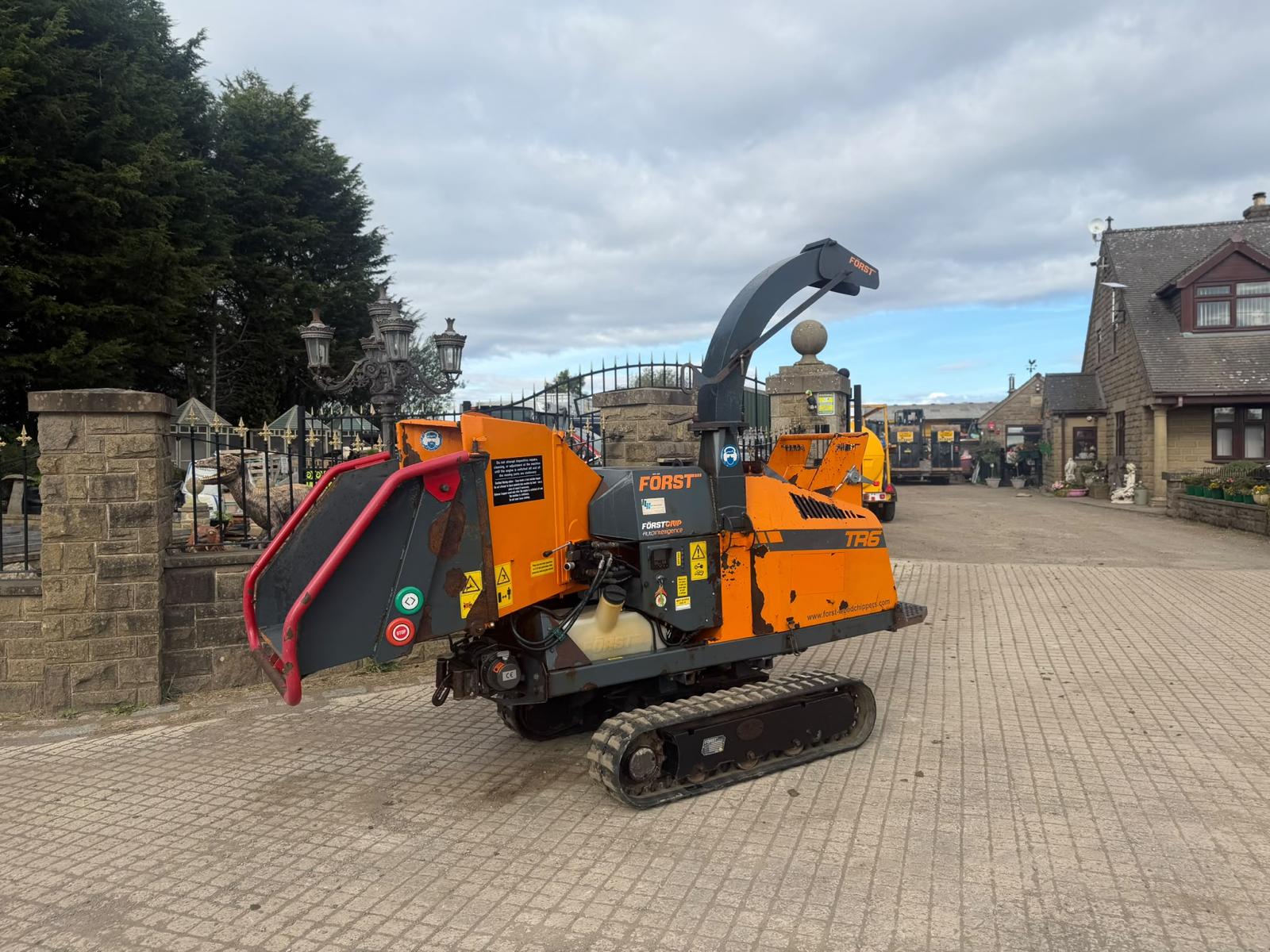 2019 2019 FORST TR6 6” DIESEL TRACKED WOOD CHIPPER for sale in Pilsley, Chesterfield