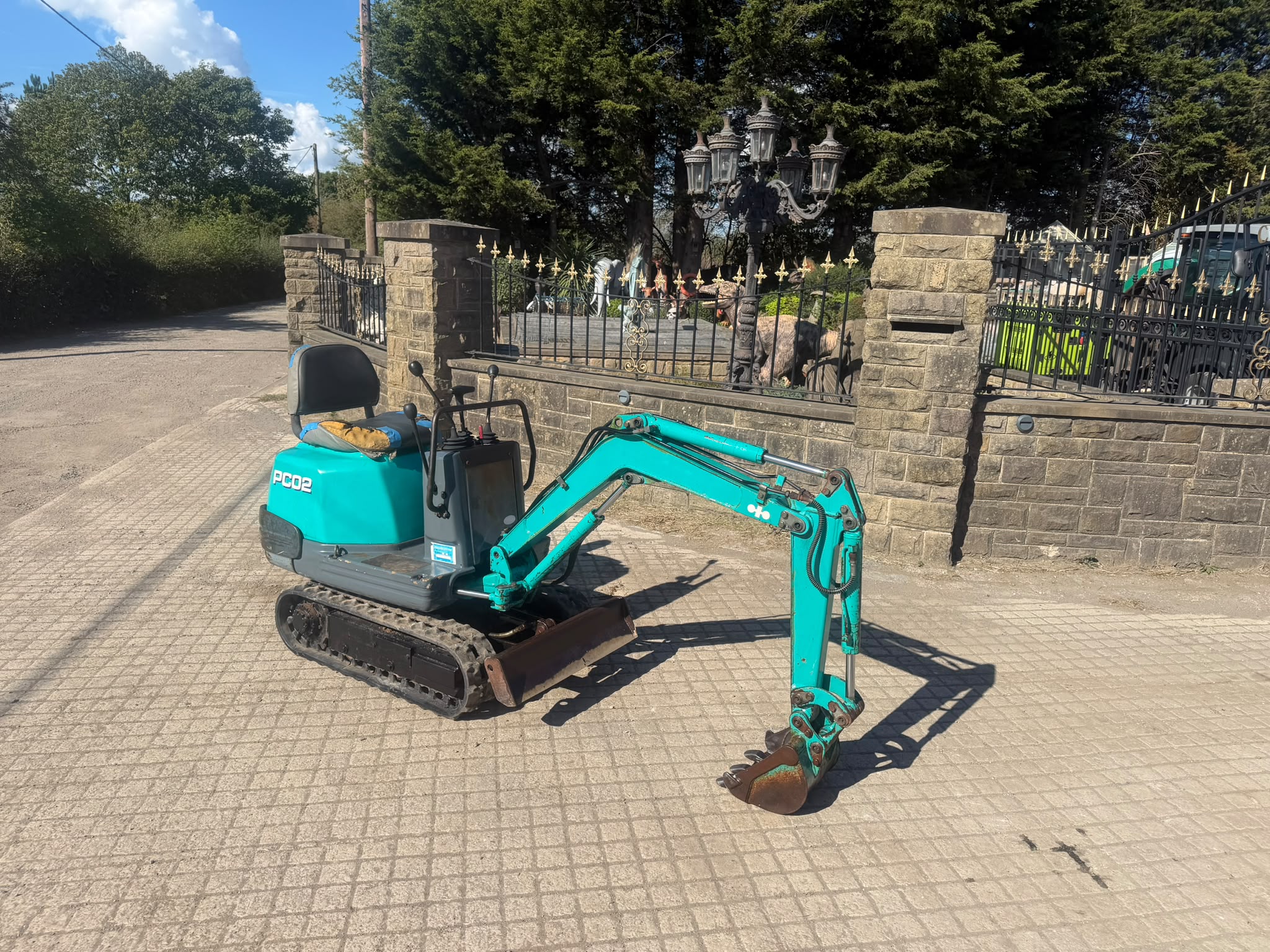 KOMATSU PC02 MINI EXCAVATOR for sale in Pilsley, Chesterfield