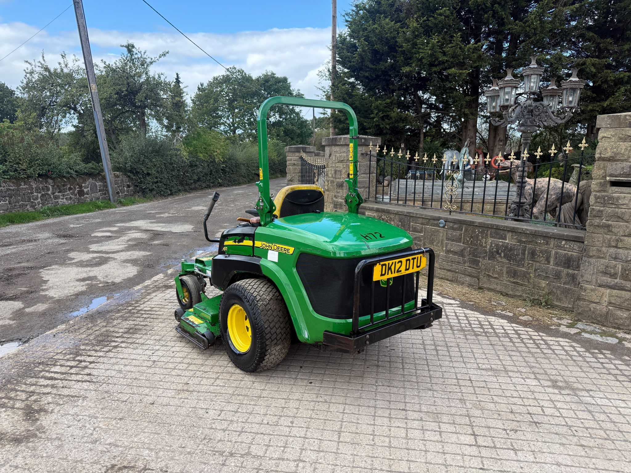 2012 John Deere mower for sale in Pilsley, Chesterfield — photo 2