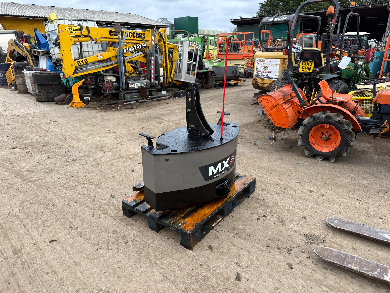 MX MULITMASS 600 600KG COUNTERBALANCE WEIGHT BLOCK