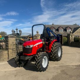 2023/73 MASSEY FERGUSON 1755E 55HP 4WD COMPACT TRACTOR
