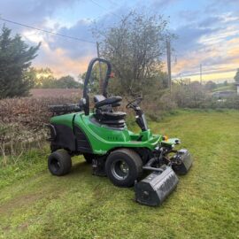 2021 JOHN DEERE ROBERINE F3 4WD 3 GANG RIDE ON FLAIL MOWER #3