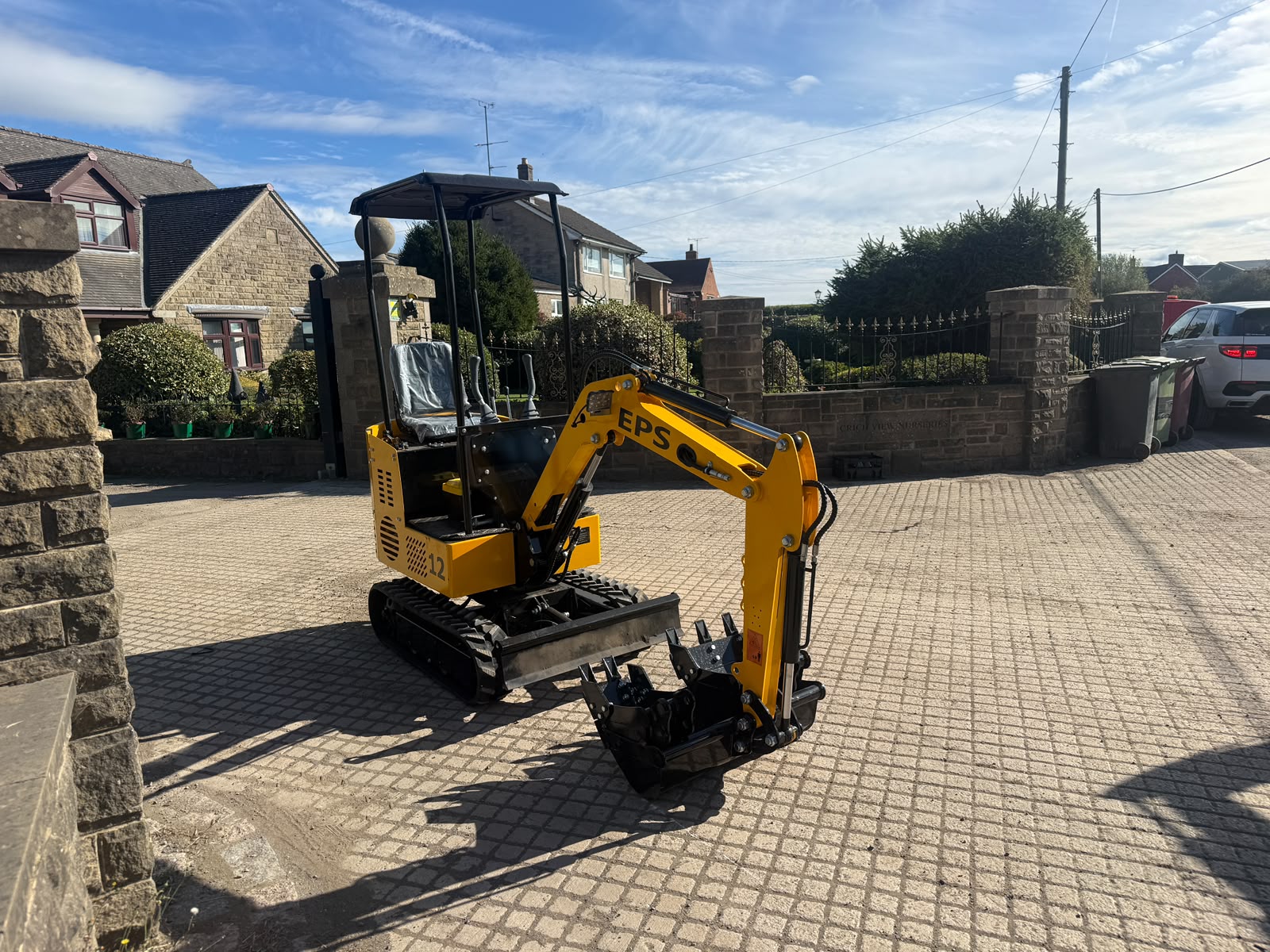 NEW/UNUSED 2026 EPS NM-E12 MINI EXCAVATOR - YELLOW